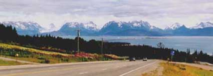 The view entering Homer