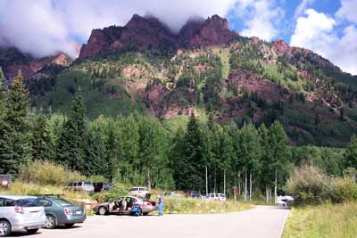 West Maroon Creek trailhead