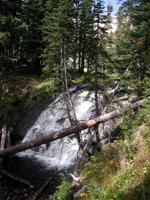 Snowmass Creek waterfall