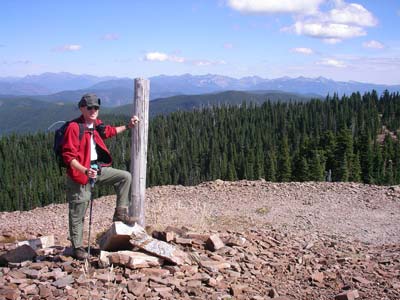 The top of Idaho Point