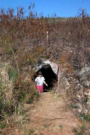 Entrance to Hatchet Bay Caves