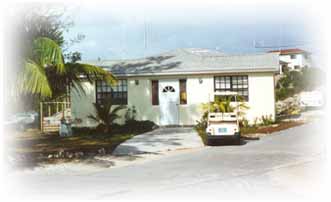 Staniel Cay clinic and ambulance.
