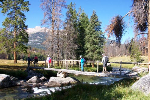 Crossing Clear Creek