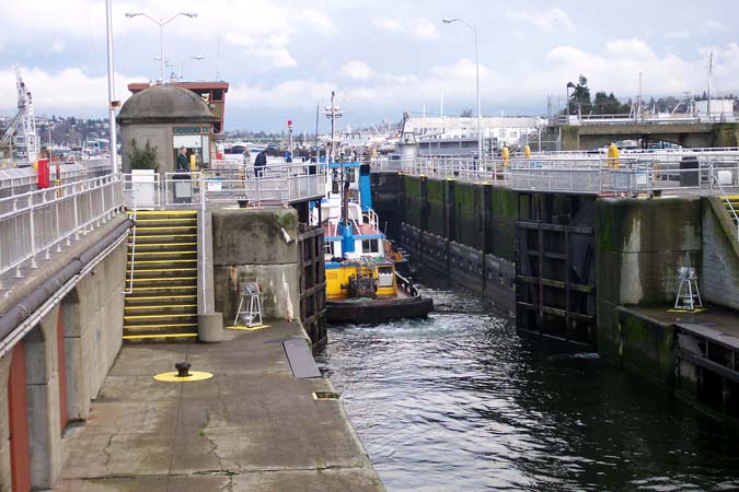 Doors close behind tugs