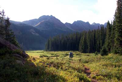 Meadow on way to Buckskin Pass