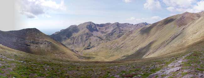 View north from Venable Pass